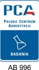 PCA Polskie Centrum Akredytacji AB 996