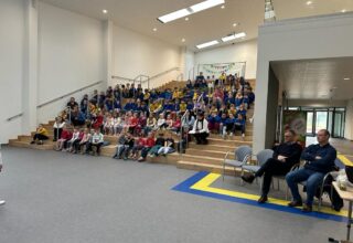 Spółka Wodociągi Kępińskie odwiedza szkołę podstawową w Baranowie